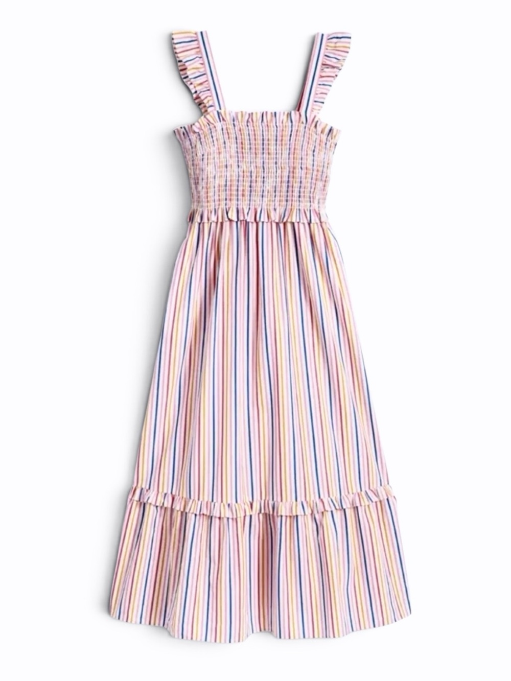 Draper James Kimberly Smocked Midi Dress